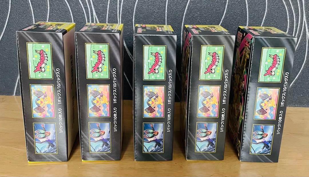 【新弾ポケカ】MEGAドリームex シュリンク無し、ぺりぺり付き5BOX