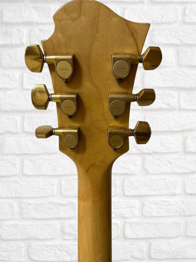 スルーネックMOD モッキンバード MG hide イエローハート スルーネック