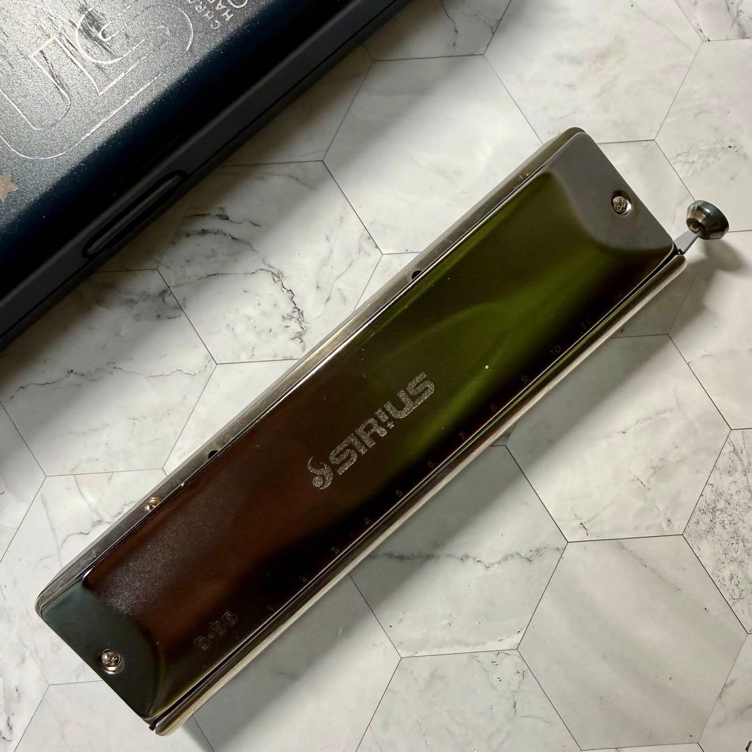 M.SUZUKI スズキ　シリウス　S-56 クロマチックハーモニカ