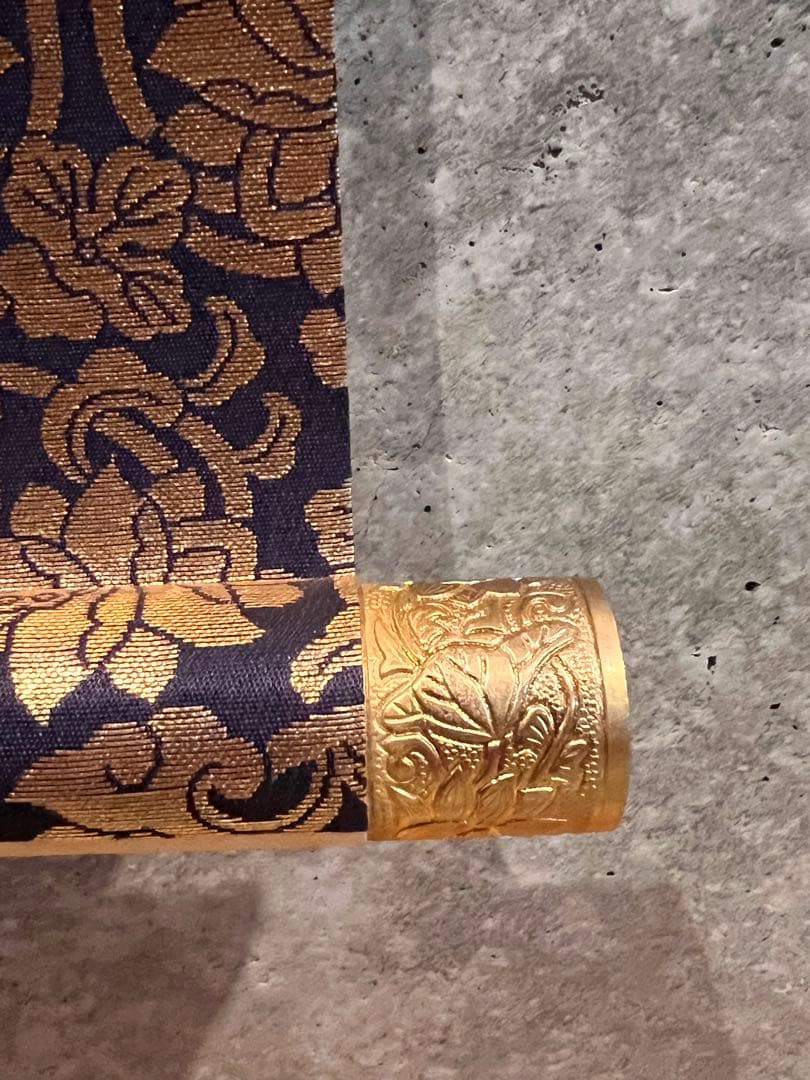 四国八十八ヶ所巡拝御宝印譜 掛軸 掛け軸 仏画仏教美術 法事 仏事 床間 お遍路