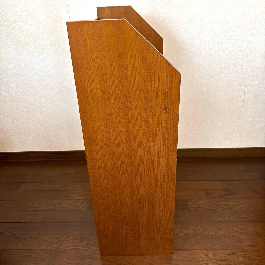 【良品】CONDE HOUSE インテリアセンター マガジンラック 本棚 希少