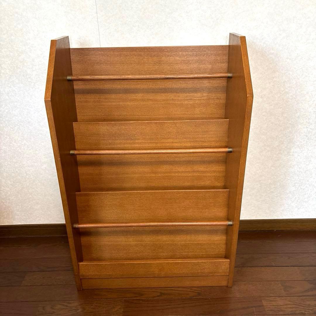 【良品】CONDE HOUSE インテリアセンター マガジンラック 本棚 希少