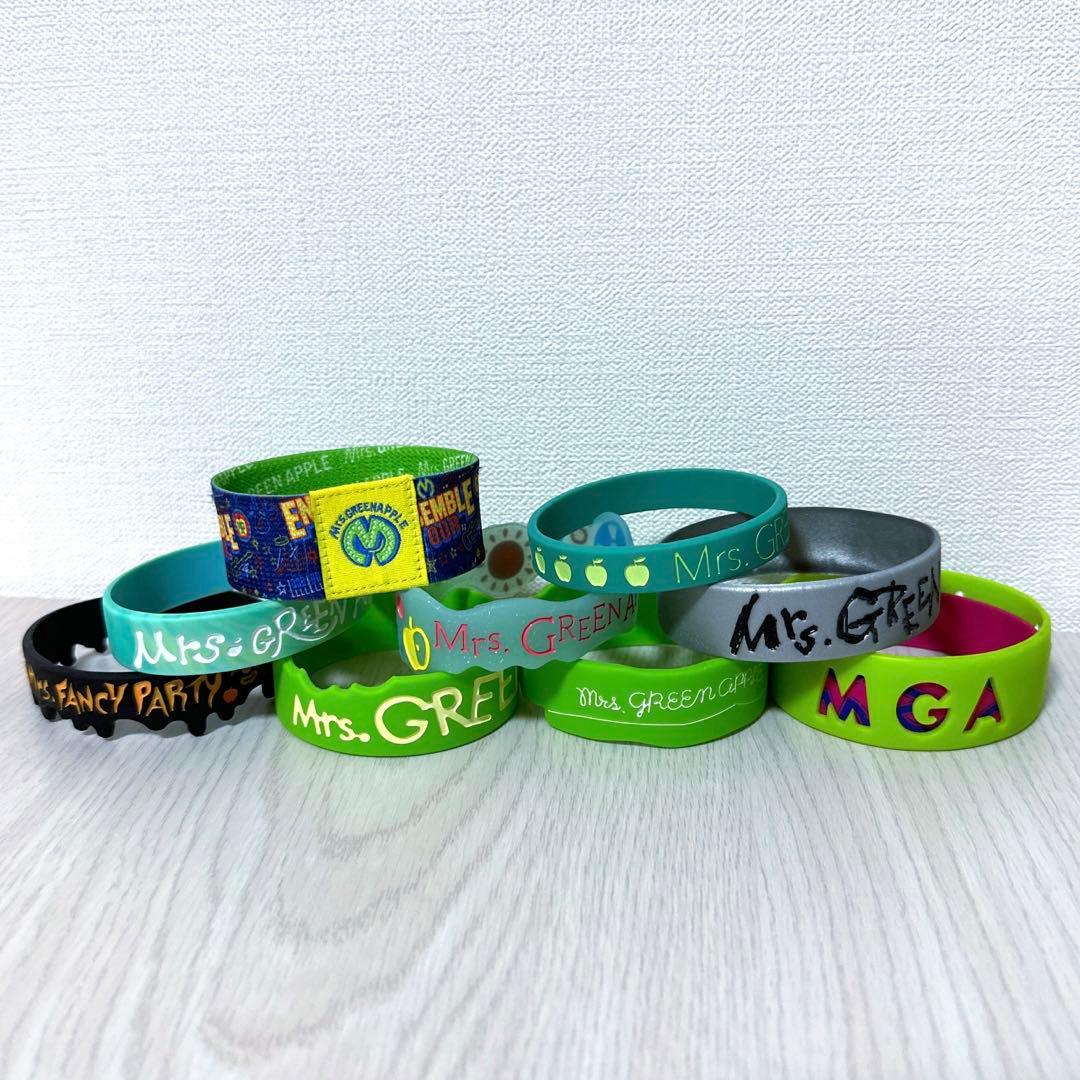 Mrs.GREEN APPLE ラバーバンド 10個ラババン フェーズ1