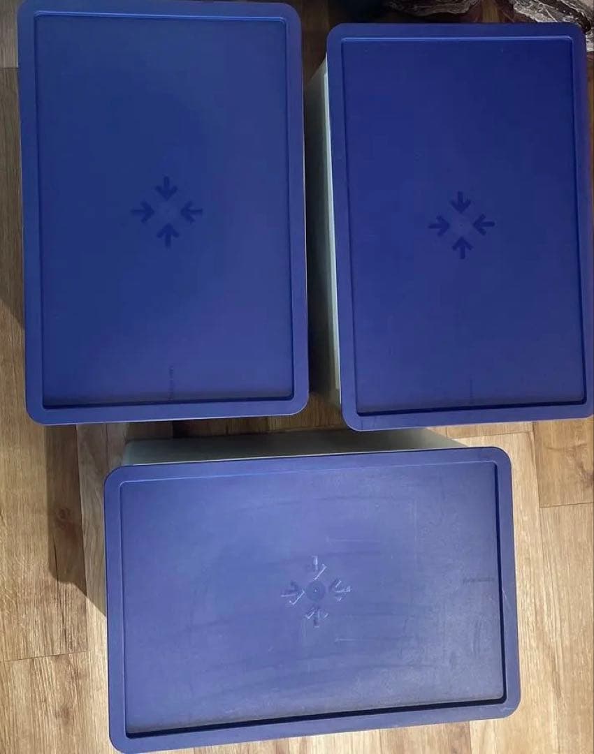 タッパーウエア マルチオーガナイザー ワイド 3個