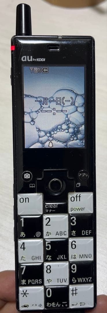 動作確認済】au 初代 INFOBAR ICHIMATSU