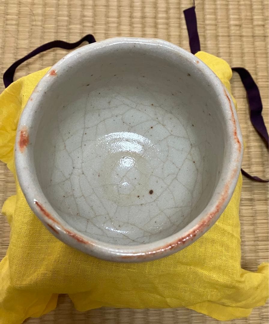 抹茶茶碗（志野）