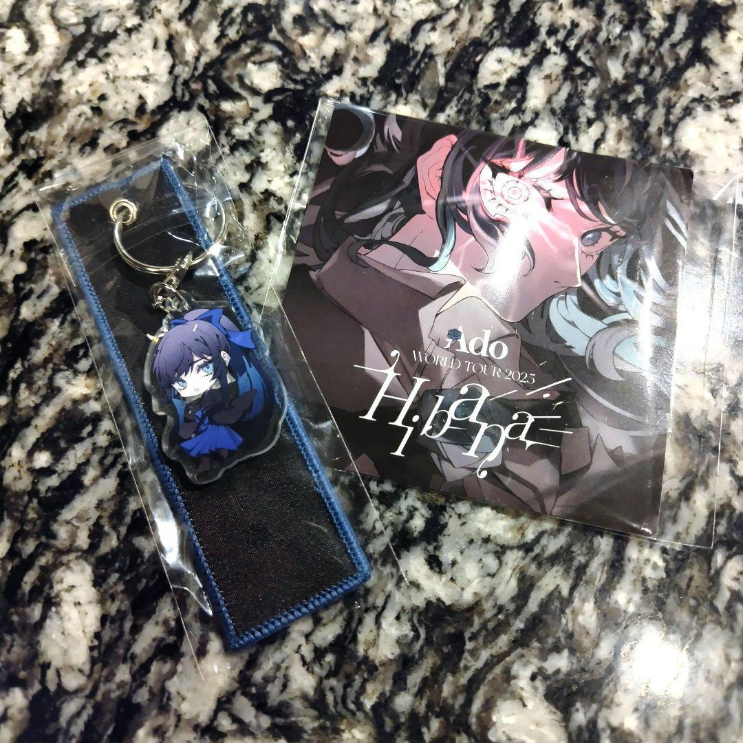 大和撫子しゃらんしゃらんアドちゃん世界旅行タグ ＆ Hibanaステッカー