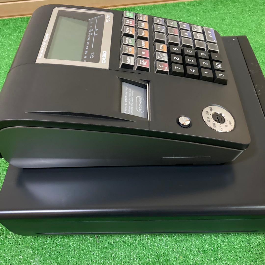 CASIO TE-340 電子レジスター - メルカリ