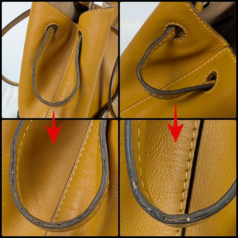 J&M DAVIDSON ミニ デイジー スタッズ ショルダーバッグ ブラウン