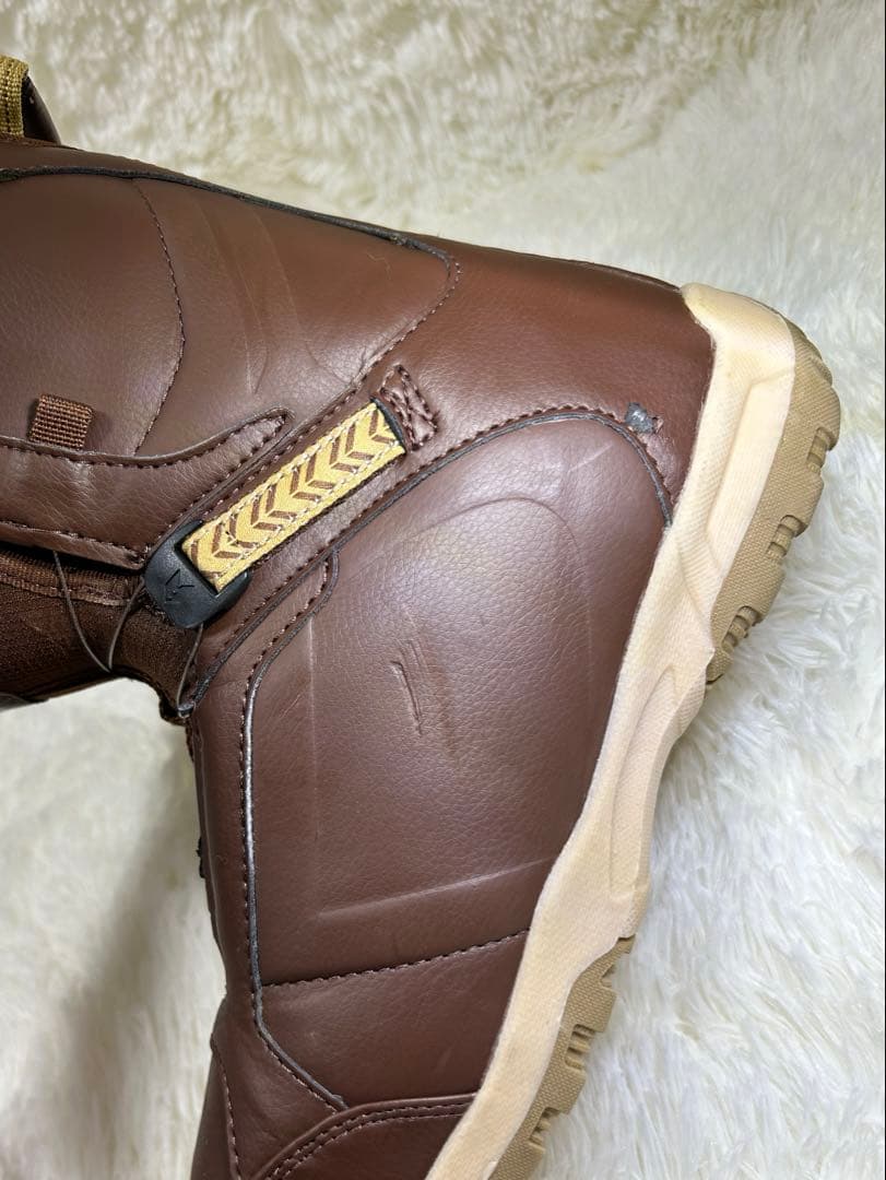 【美品】HEAD【TRUE BOA】26㎝　ヘッド　スノーボードブーツ　ブラウン