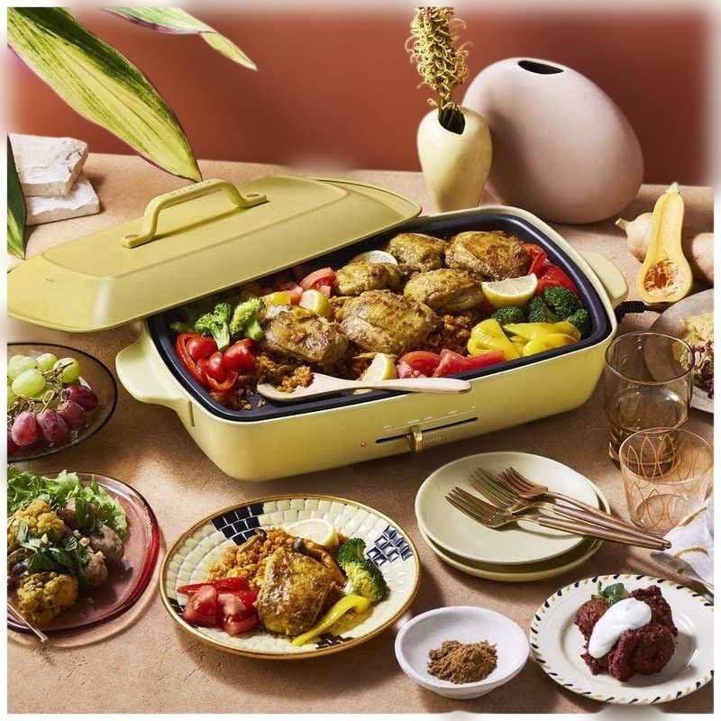 BRUNO ブルーノ ホットプレート 【限定カラー】 大型 たこ焼きプレート付き