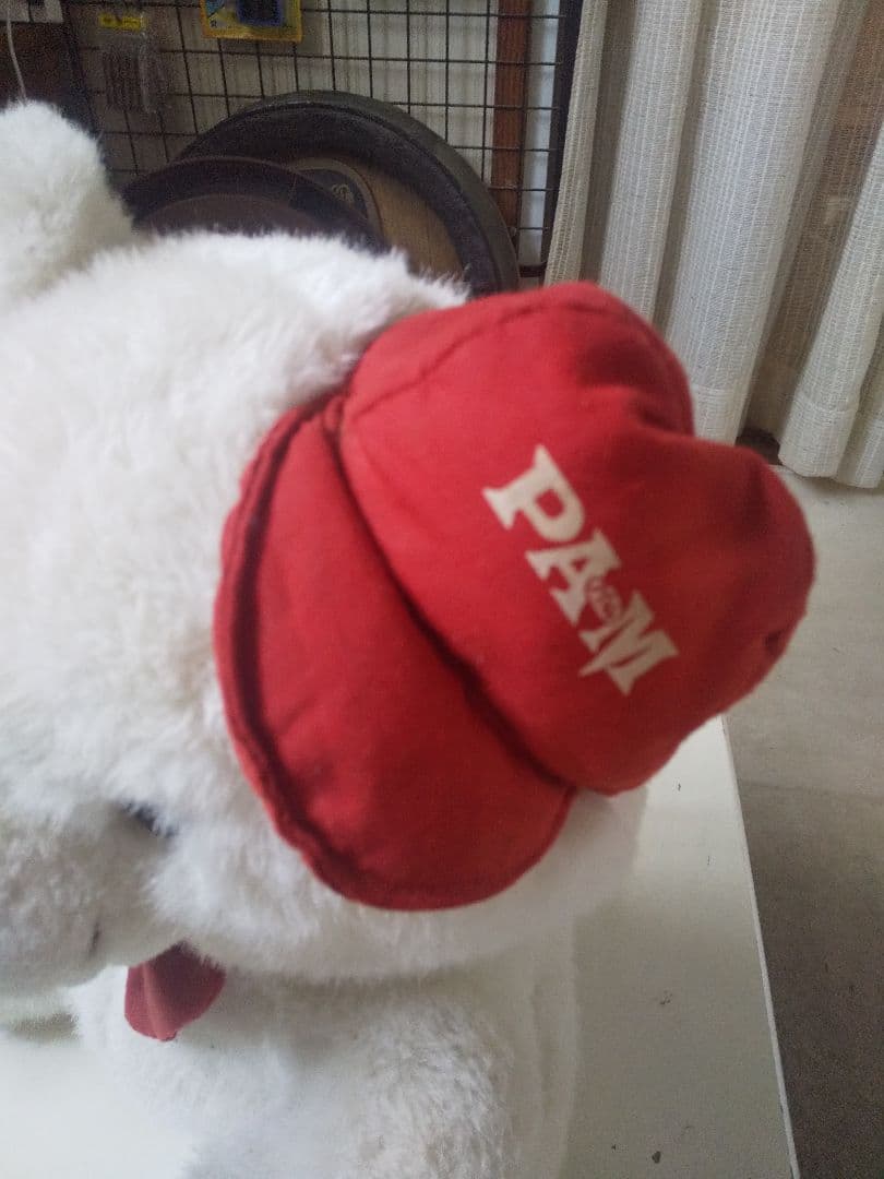 レトロ 日立 PAMエアコン ぬいぐるみ 白くまくん