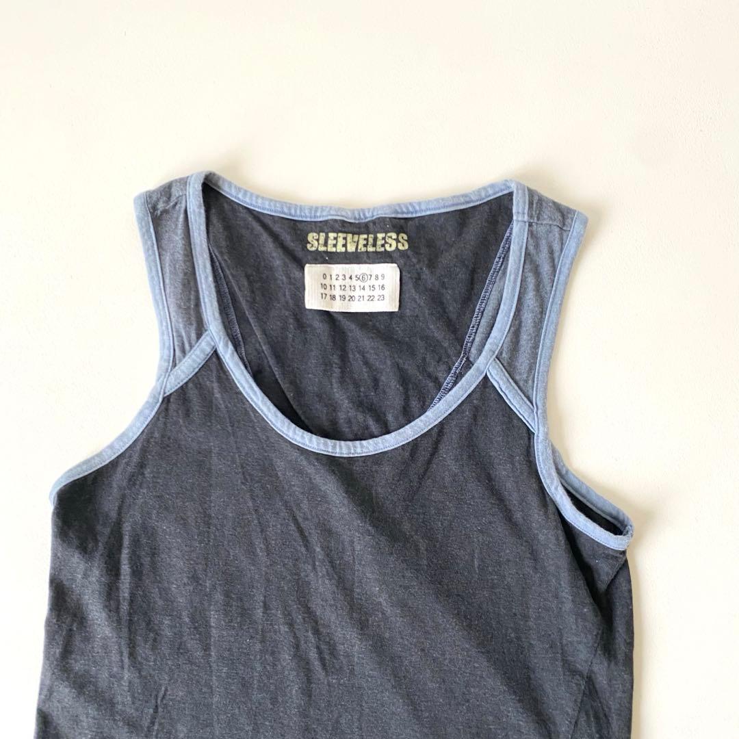 【初期】MM6 タンクトップ　トップス マルタンマルジェラ カットソー Tシャツ