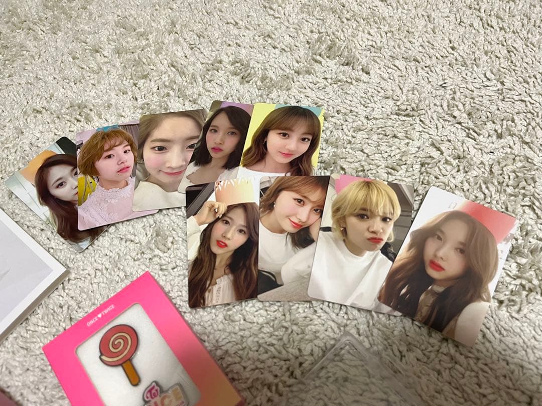 TWICE☆韓国 ONCE1期 FC 限定ファンクラブ入会特典グッズ : TWICE 韓国