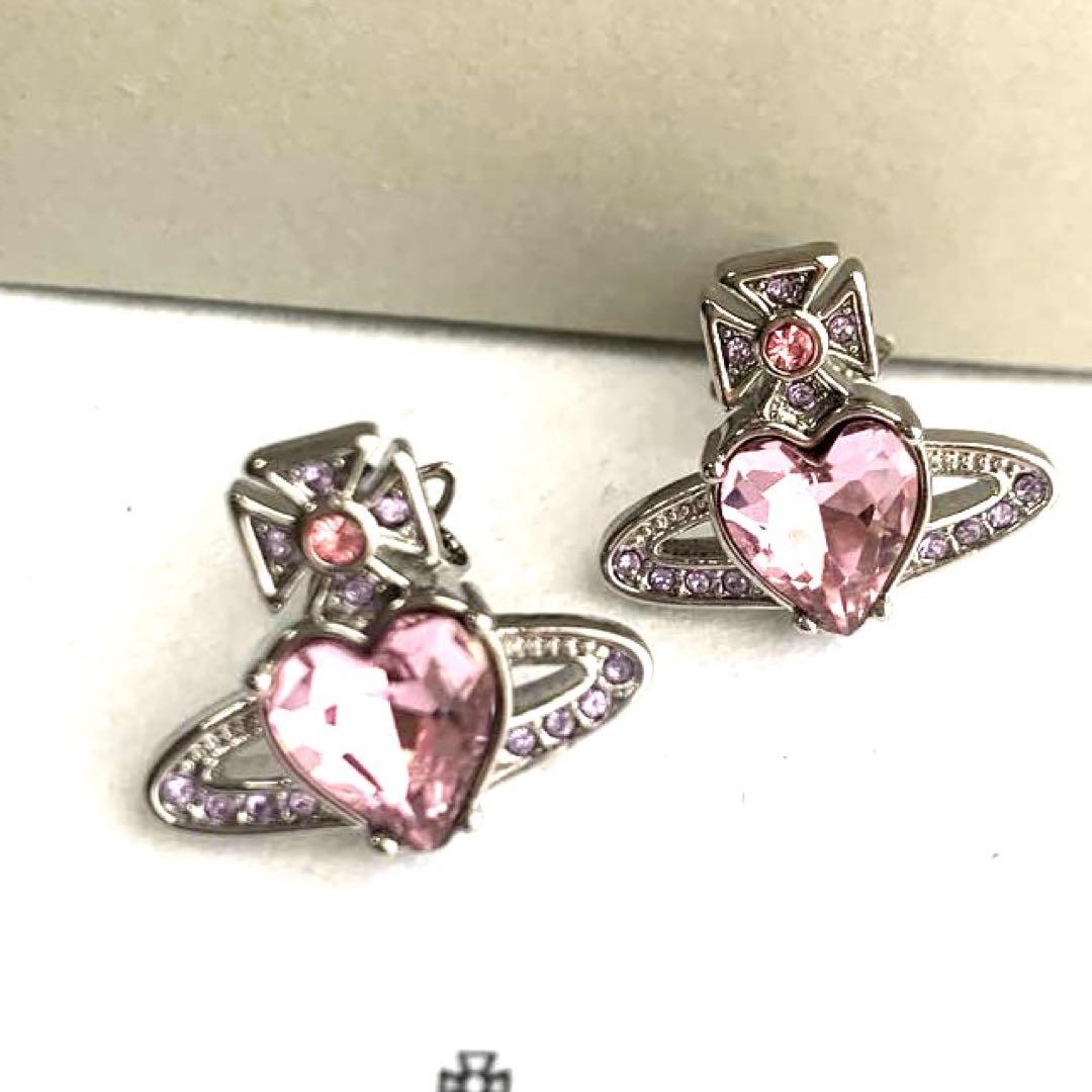 vivienne westwood ARIELLAハートオーブピアス - メルカリ