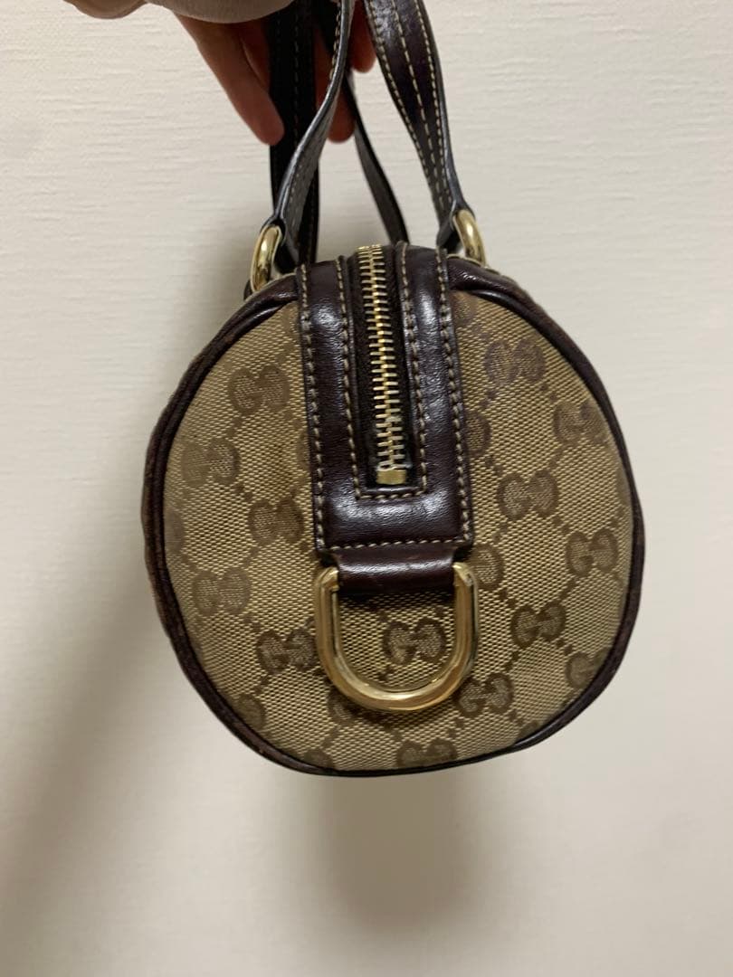 グッチ ブラウン クリスタルGG ハンドバッグ レディース ブランドバッグ