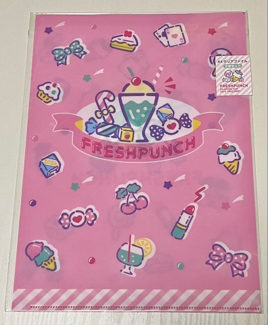 サンリオ フレッシュパンチ A4 クリアファイル セット 復刻 - メルカリ