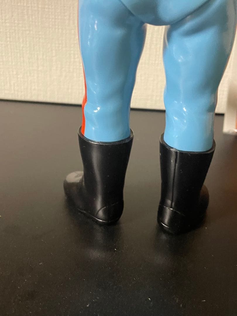 仮面ライダーX 新色 メディコムトイ ソフビ 面取れ マスク取れ フィギュア