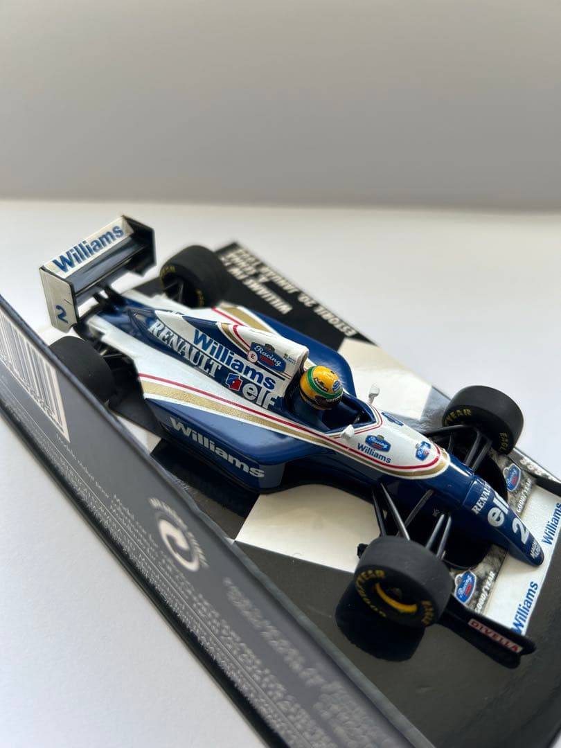 ミニチャンプス 1/43 ウイリアムズ ルノー FW15 アイルトン•セナ 限定