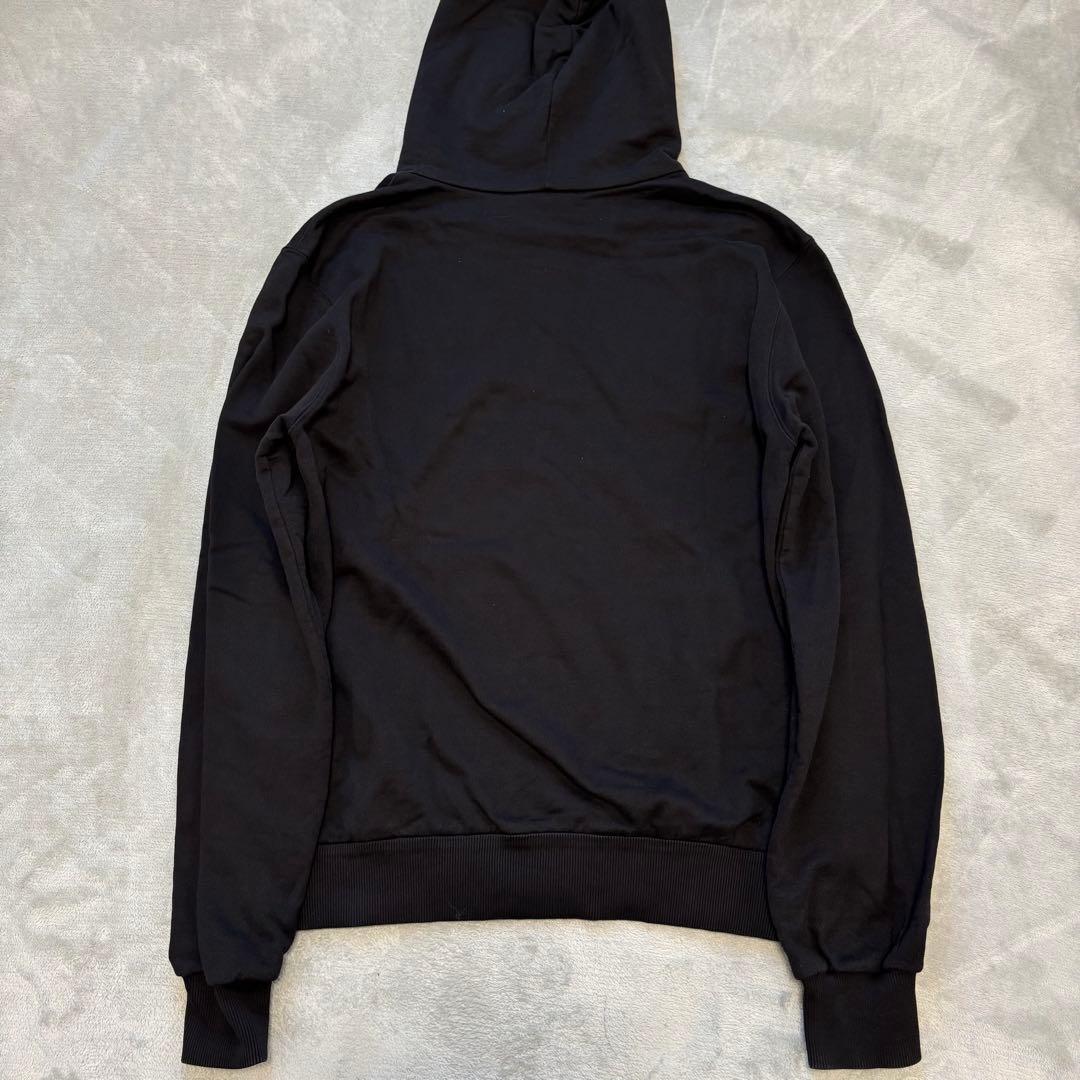 50サイズ✨DOLCE&GABBANA フローラル 薔薇 刺繍 パーカー 黒