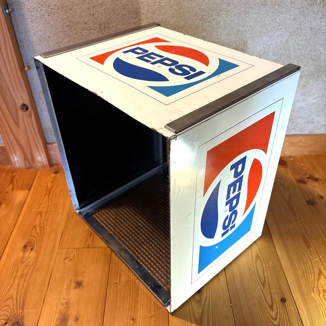 70's ペプシコーラ シェルフ ボックス USA ストアディスプレイ 看板