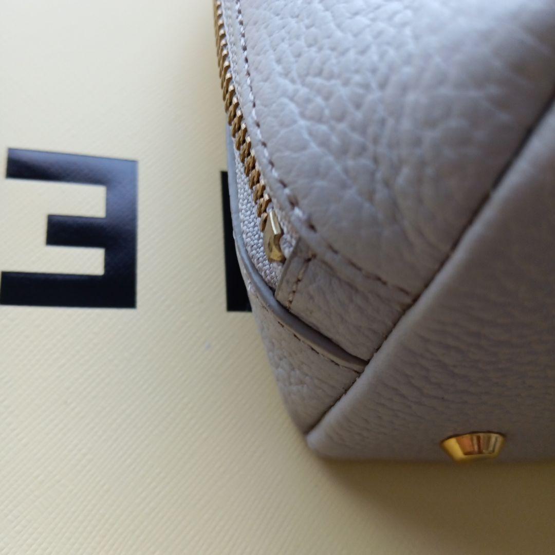 【IANNE】オムレット2wayショルダーバック（希少な赤い苺柄内装）