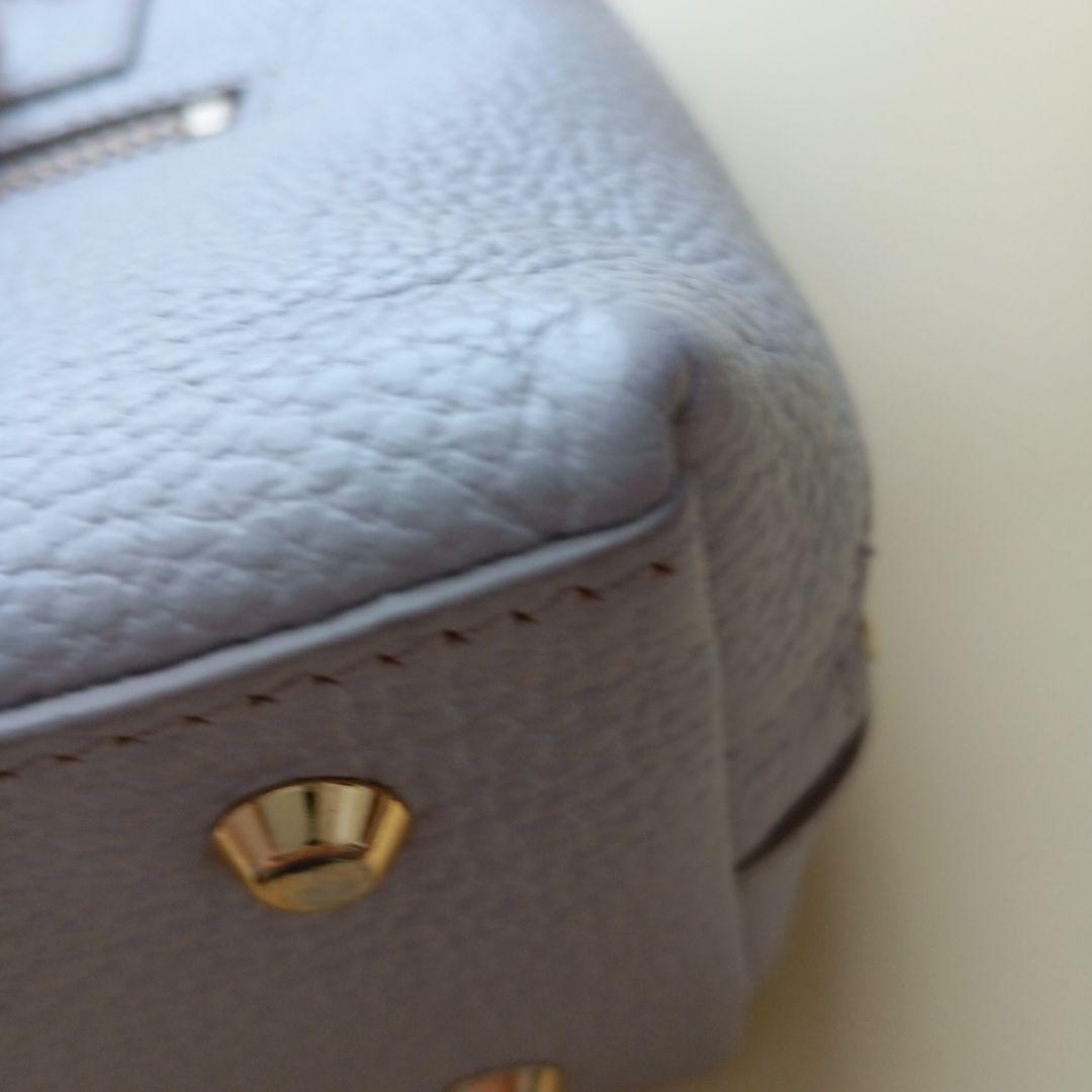 【IANNE】オムレット2wayショルダーバック（希少な赤い苺柄内装）