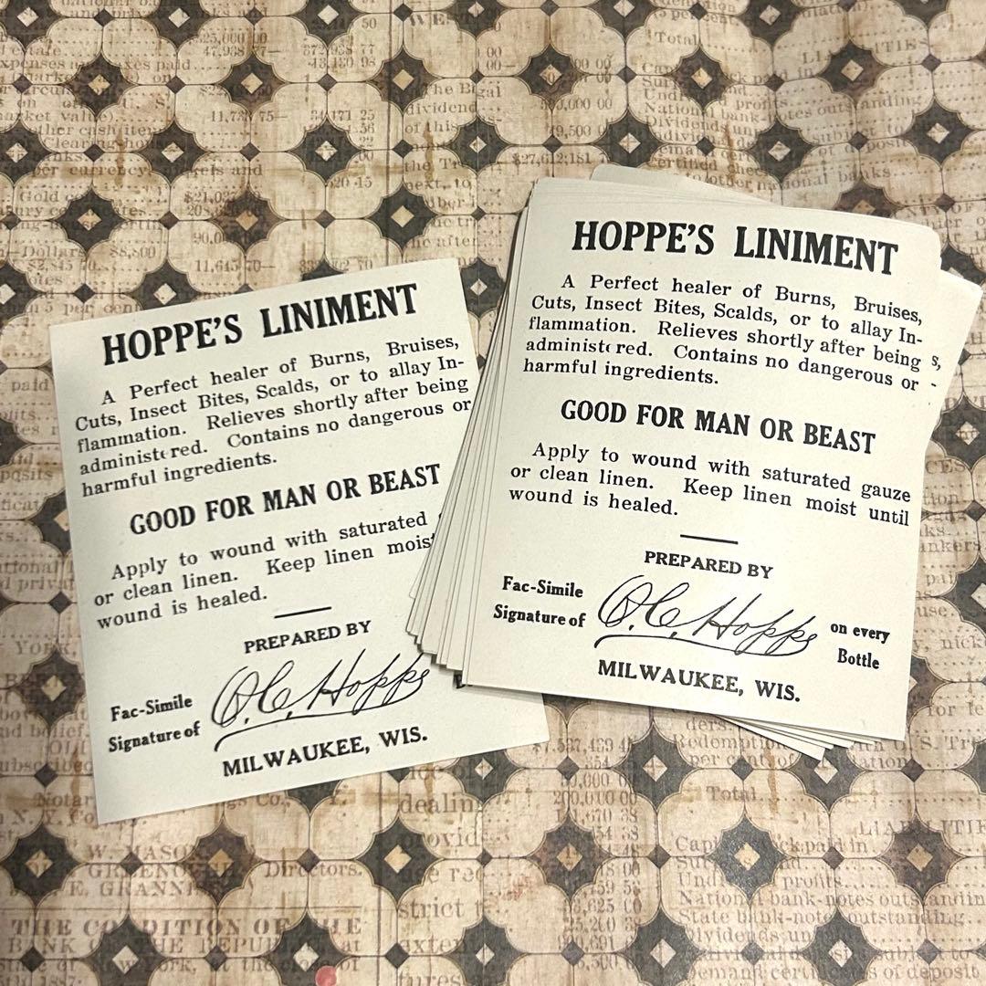 海外紙モノ ヴィンテージ ガーゼラベル ジャンクジャーナル 蚤の市