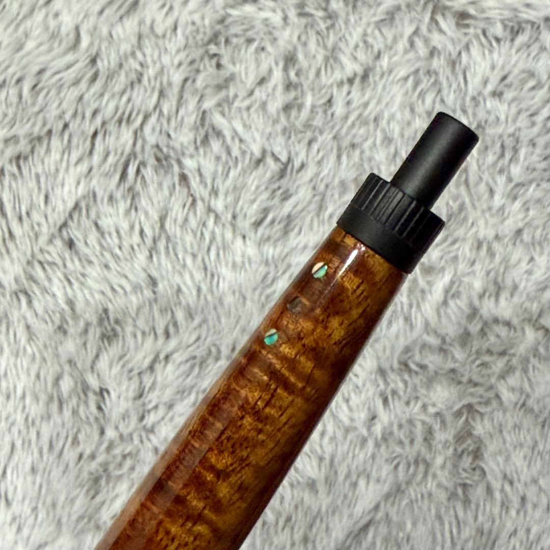 木軸ペン ハワイアンコア 5A＋グレード ラッカー仕上げ 縮杢