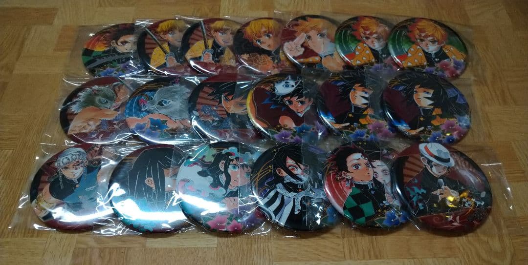 鬼滅の刃 原作缶バッジ 纏め売り 鬼滅の刃 22巻 缶バッジセット・小冊子付き同梱版 (ジャンプコミックス