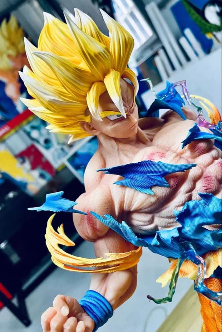 ドラゴンボール 孫悟空 ガレキ ガレージキット スタチューX②③⑨