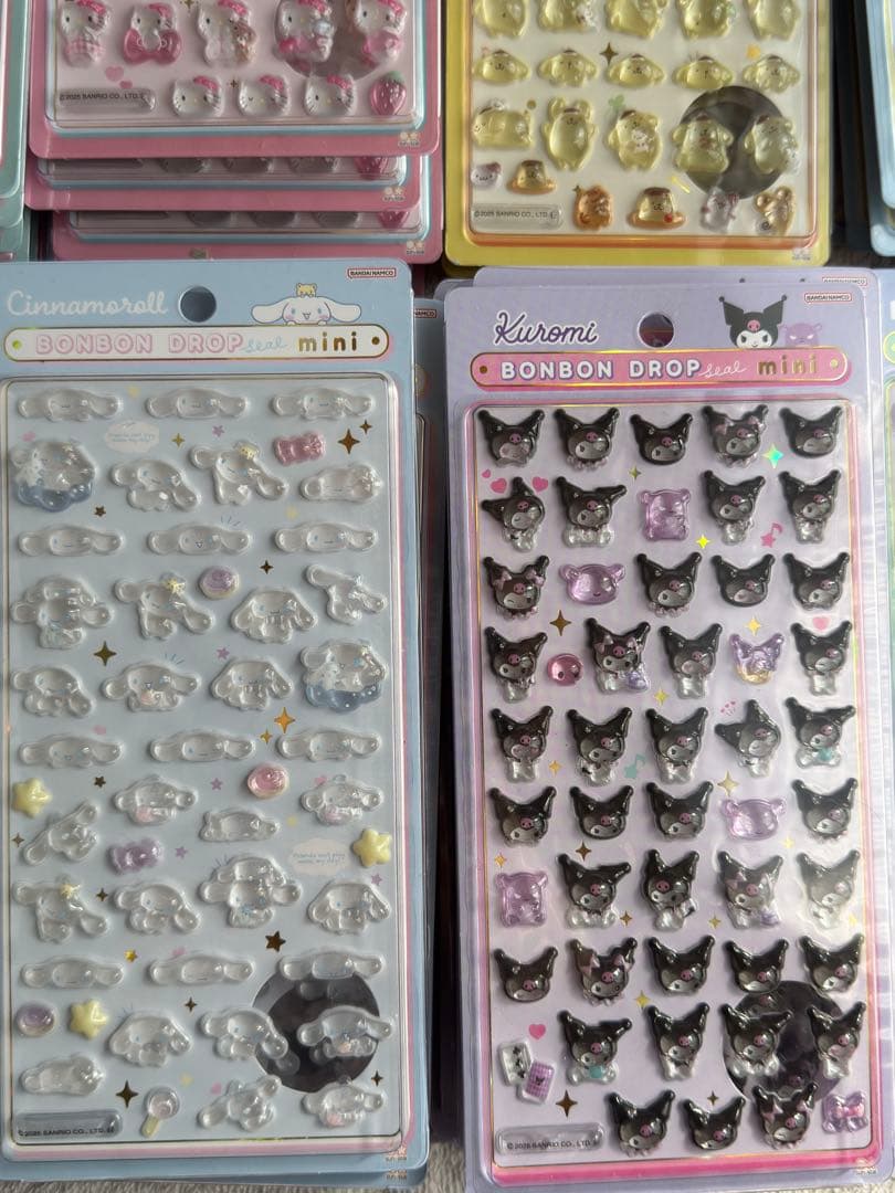 最終値下げ国内正規品ボンボンミニドロップシール56枚