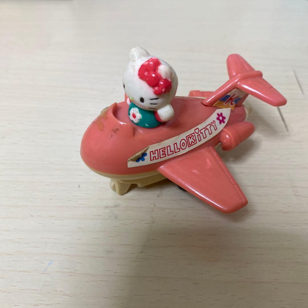 ハローキティ 飛行機 おもちゃ サンリオ キティちゃん レトロ レア