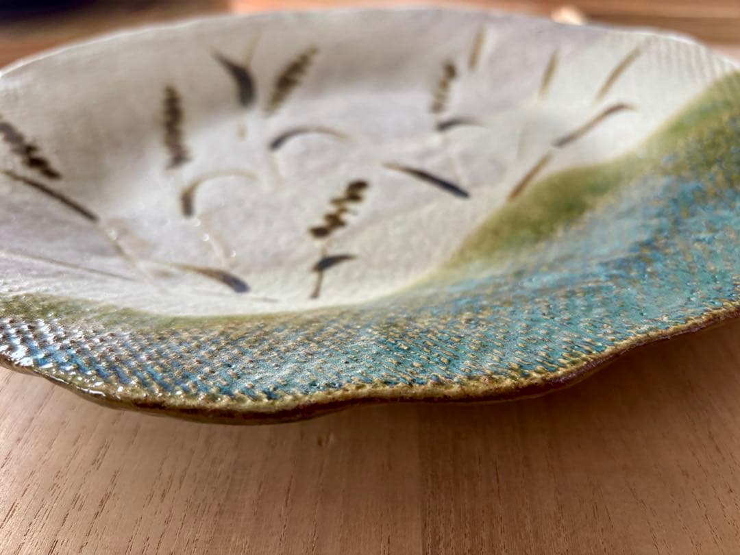 #大皿3枚セット（木箱付き）太田富隆　武田敏男