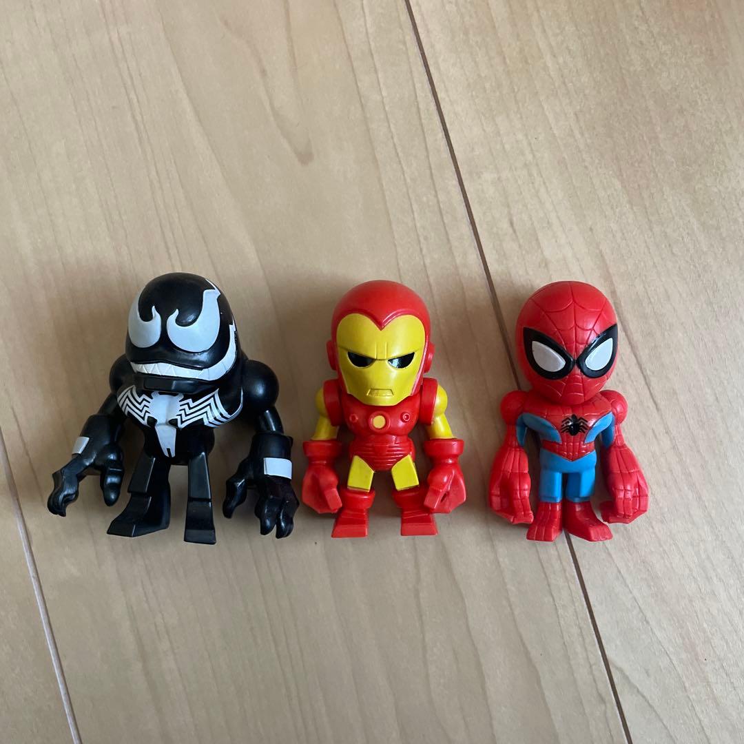スパイダーマン・カーネイジ・ヴェノム フィギュアセット - メルカリ