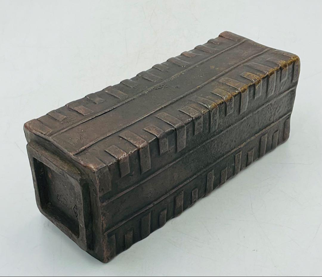 70】◉明治時代の名工 木村清近先生 備前焼算木手花入