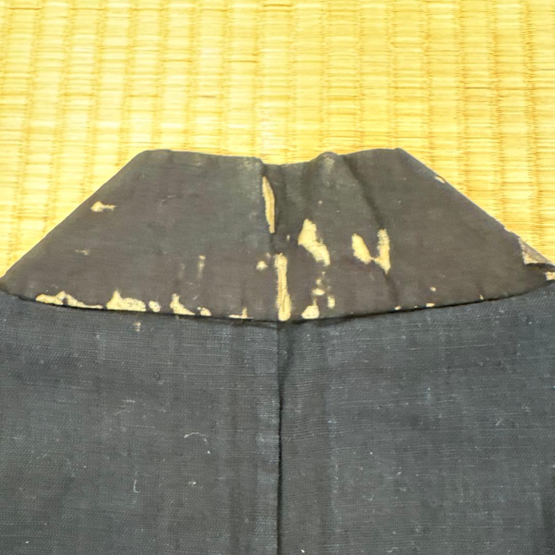 藍染木綿 道行 江戸時代 古布