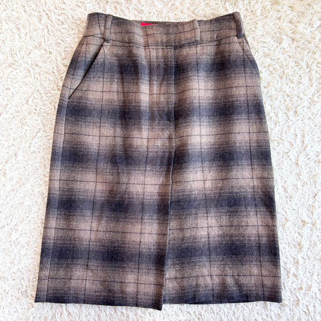 【希少viviennewestwood✨️ウールチェックスカート】 オリゾンティ
