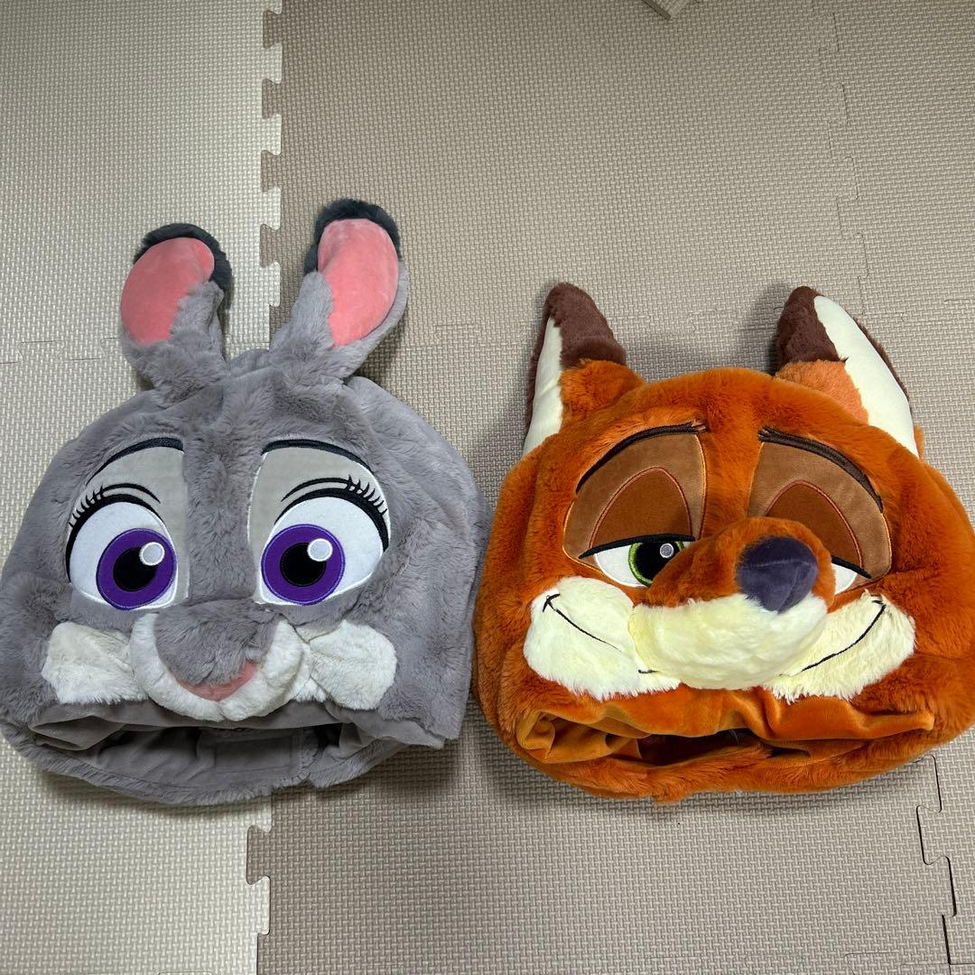 上海ディズニーズードピアニックジュディふわふわファンキャップ