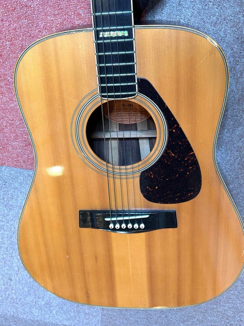 YAMAHA FG-301 アコースティックギター ギターケース 付属品付き