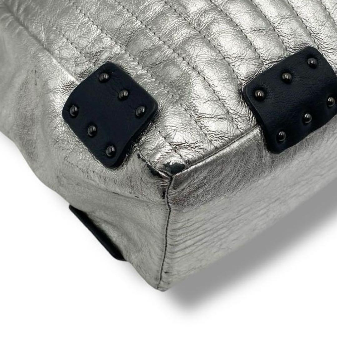 【良品】JAMIN PUECH バッグ ショルダーバッグ 2WAY シルバー