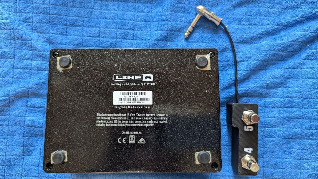 LINE6 HX STOMP 拡張フットスイッチ付　美品