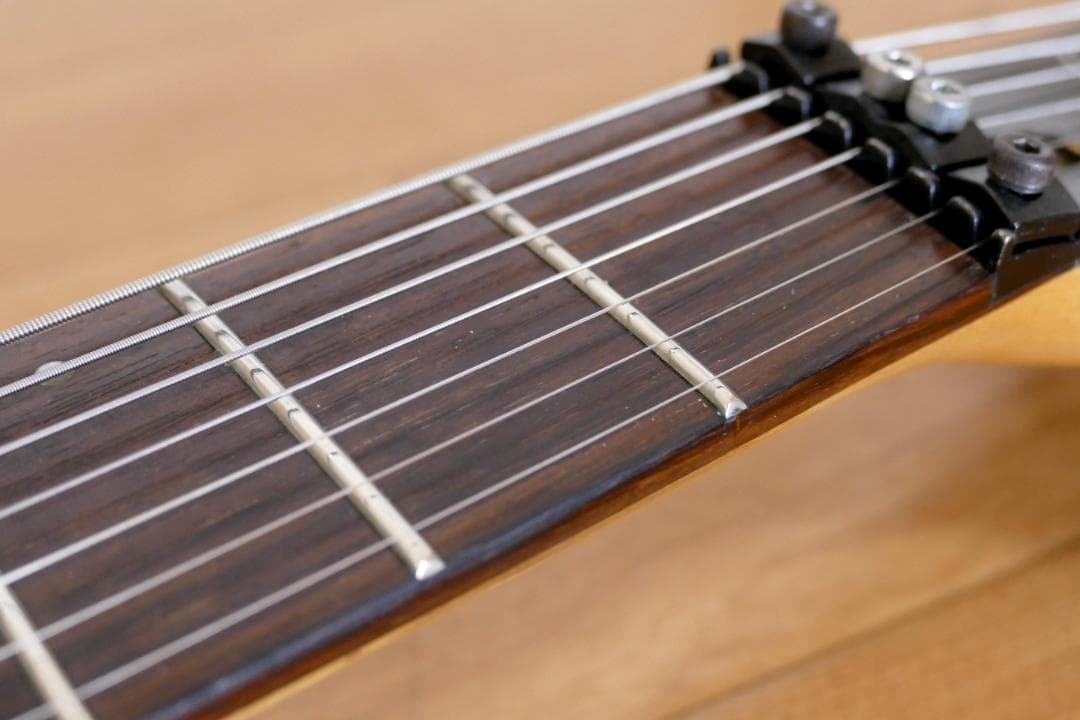 グラスルーツ製 7弦エレキギター リバースヘッド ダンカン搭載