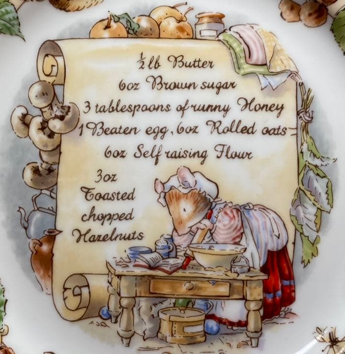 微スレ ブランブリーヘッジ レシピプレート③ハニーアンドナッツ