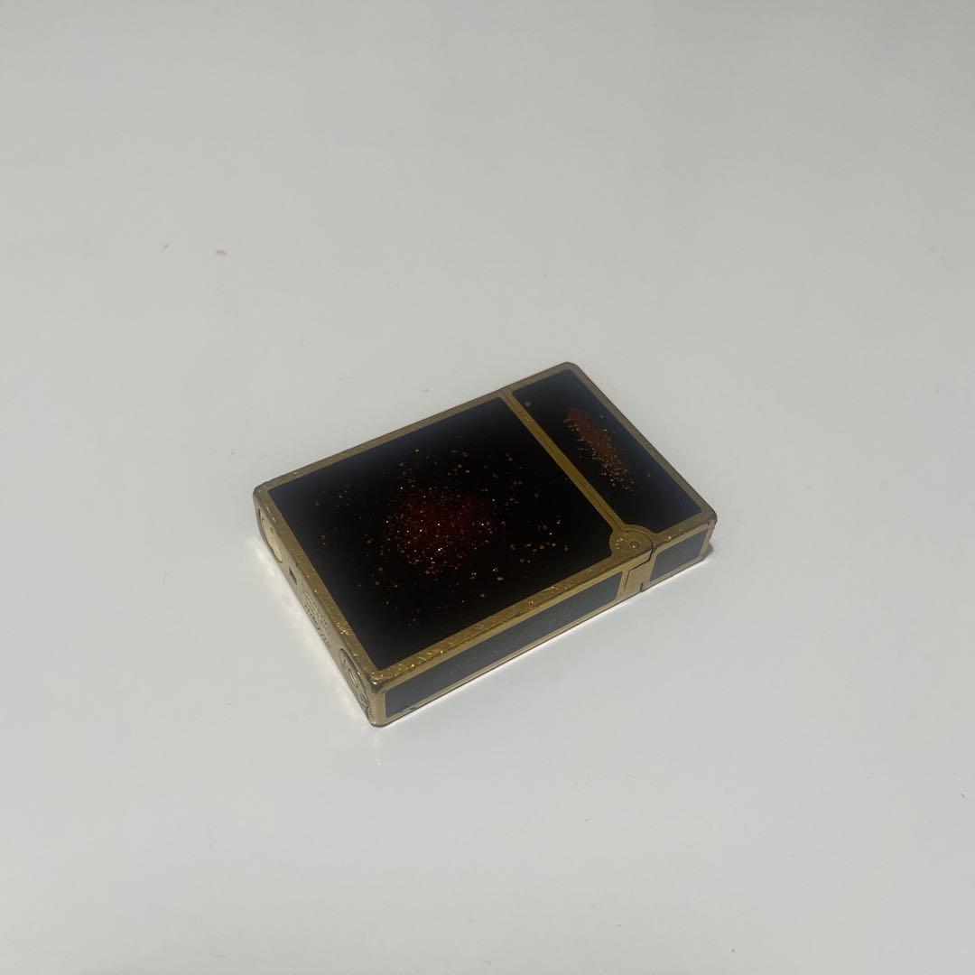 ST.dupont　デュポン　ガスライター　漆　金ラメ