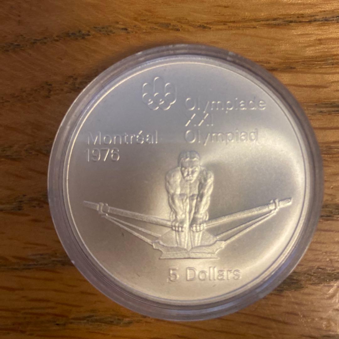 1976年モントリオールオリンピック記念銀貨4枚セット - メルカリ