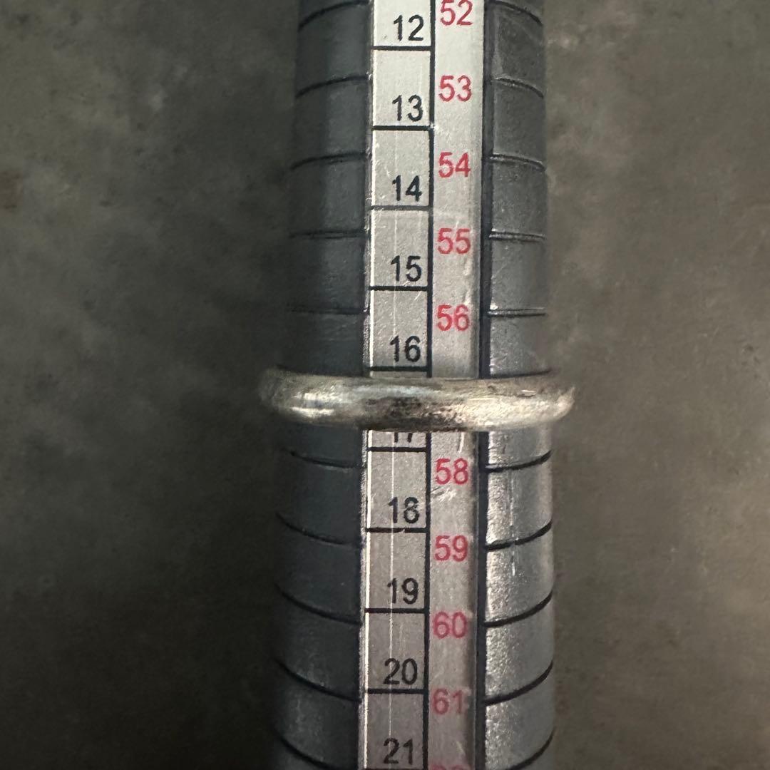 希少　ヴィンテージ　メキシコ　シルバー　925 プレーン　リング　アンティーク