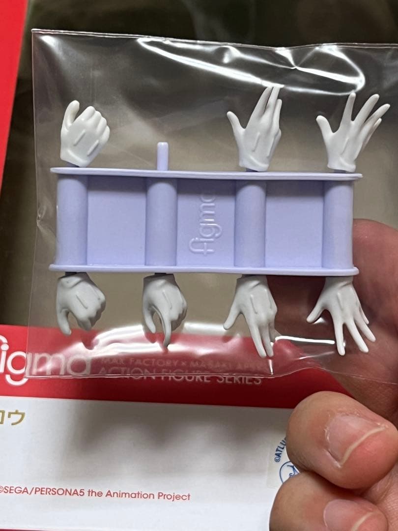【開封品】ペルソナ5 figma クロウ　グッスマ特典付