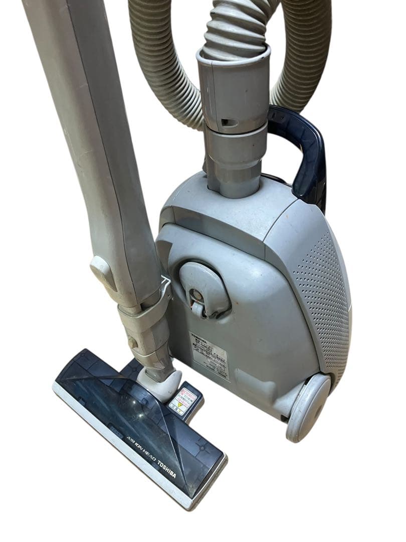 TOSHIBA 東芝 紙パック掃除機VC-S6E (L) 4年製 保証付 レトロ