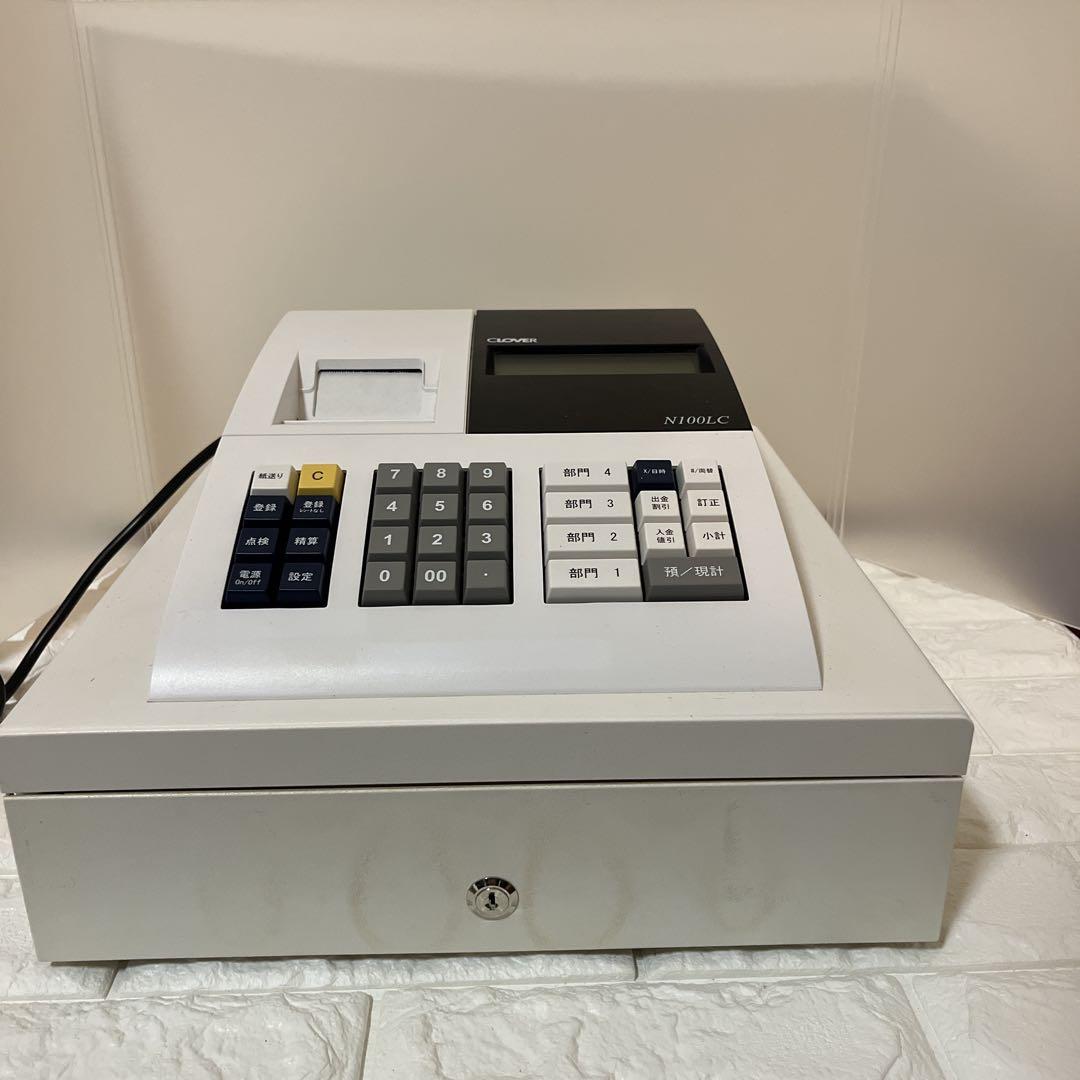 送料込み】CLOVER N100LC レジスター クローバー電子 - メルカリ
